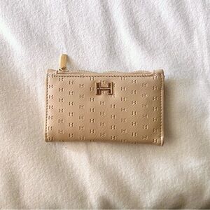 H by Halston Wallet with Gold Accents